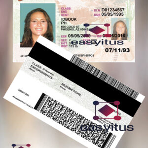 Arizona driving license new PSD fully editable