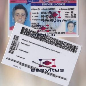 Connecticut driving license PSD fully editable